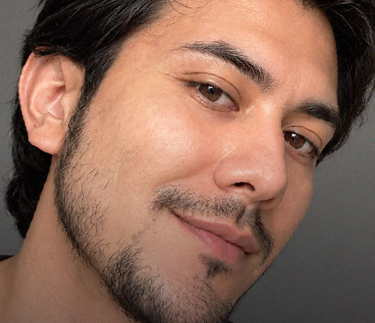 Después · Serum Care Balance For Men